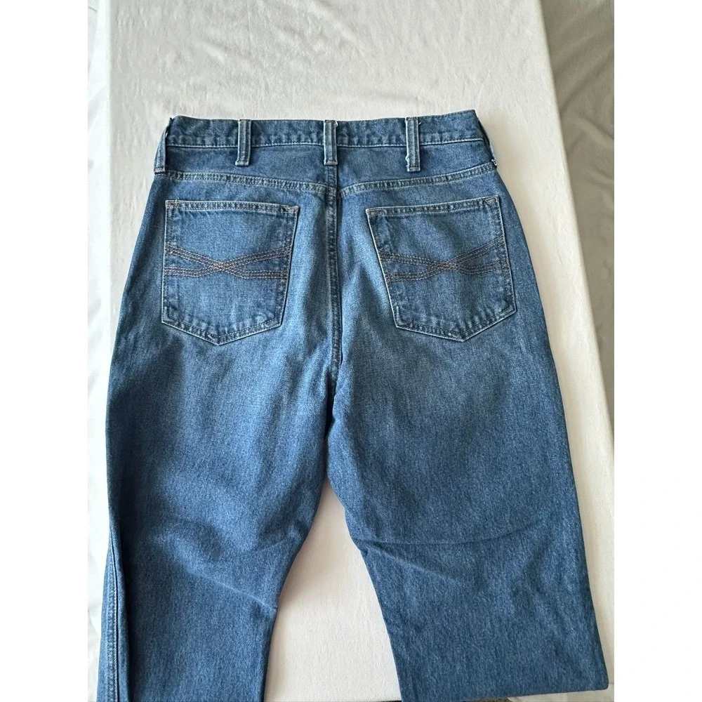 Men's Blue Ranchwear Jeans Straight Leg 32 x 33 100%‎ Cotton